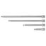 4 Piece 1/4" Drive Wobble Extension Set