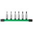 6 Piece 1/4" Drive TORX Bit Socket Set