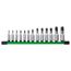 13 Piece 1/4" and 3/8" Drive TORX Bit Socket Set