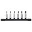 6 Piece 1/4" Drive Hex Bit Socket Set - Metric