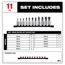 11 Piece 3/8" Drive Hex Bit Socket Set - Metric