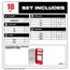 18 Piece Shockwave Impact Duty Driver Bit Set