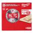 7-1/4" 24T Construction Worm Drive Framing Contractor Pack (Pack of 25), 48-40-1713