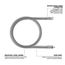 5/8" x 7-1/2' All-Purpose Open Wind Sectional Cable