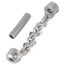 1-1/4" - 1-1/2" Carbide Chain Knocker for 1/4" Chain Snake Cable