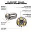 20mm Replacement Camera Head Kit for M12 85' High Flex Compact Inspection Camera