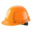 BOLT Orange Front Brim Hard Hat w/ 6 pt Ratcheting Suspension (USA) - Type 1, Class E, 48-73-1132