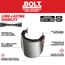 BOLT Full Face Shield - Mirrored Dual Coat Lens (for BOLT Safety Helmets & BOLT Hard Hats)