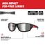 Mirrored Performance Safety Glasses - Fog-Free Lenses