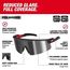 Polarized Wraparound Safety Glasses w/ Silver Mirrored Dual Coat Lenses, 48-73-2503