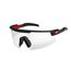 Wrap Around Safety Glasses - Clear Anti-Scratch Lenses