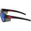 Full Frame Safety Glasses with Removable Side Shields - Blue Mirrored Anti-Scratch Lenses