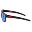 Polarized Full Frame Safety Glasses w/ Removable Side Shields & Blue Mirrored Dual Coat Lenses, 48-73-2511
