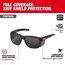 Full Frame Safety Glasses with Removable Side Shields - Tinted Anti-Scratch Lenses