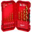 14 Piece THUNDERBOLT Titanium Drill Bit Set, 48-89-0011