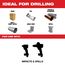 1/16" SHOCKWAVE Impact Duty RED HELIX Titanium Drill Bit