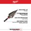 Shockwave Impact Duty #9 Titanium Step Drill Bit, 7/8" & 1-1/8"