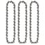 8" 3/8" LOW PROFILE Pitch, .043" Gauge Saw Chain - (3 Pack)