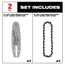 6" 3/8" LOW PROFILE Pitch, .043" Gauge Saw Chain and Guide Bar Set