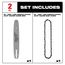 12" .325" LOW PROFILE Pitch, .043" Gauge Saw Chain and Guide Bar Set
