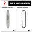 10" 3/8" LOW PROFILE Pitch, .043" Gauge Saw Chain and Guide Bar Set