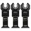 OPEN-LOK 1-3/8" TITANIUM CHARGED Bi-Metal Multi-Material Multi-Tool Blades (3 Pack)