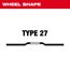 4-1/2" x .045" x 7/8" Performance & Metal Cut Off Wheel - Type 27