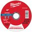 5" x .045" x 7/8" Performance & Metal Cut Off Wheels - Type 1 (100 Pack)