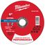 6" x .045" x 7/8" Performance & Metal Cut Off Wheels - Type 1 (100 Pack)
