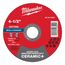 4-1/2" x .045" x 7/8" Ceramic & Metal Cut Off Wheel - Type 1