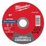 5" x .045" x 7/8" Ceramic & Metal Cut Off Wheel - Type 1