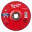 6" x 1/4" x 7/8" Metal Grinding Wheel - Type 27
