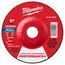 5" x 1/4" x 7/8" Performance & Metal Grinding Wheels - Type 27 (25 Pack)