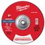 9" x 1/4" x 5/8"-11 Performance & Metal Grinding Wheel - Type 27