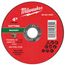 4" x 1/8" x 5/8" Masonry Cut Off Wheel - Type 1