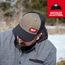 GRIDIRON Snapback Trucker Hat (Brown), 505N