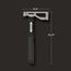 10 oz Ti Hatchet, LATHAXE10-F