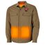 M12 Heated Shirt Jacket, Khaki (2XL), M103K-212X