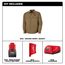 M12 Heated Shirt Jacket, Khaki (3XL), M103K-213X