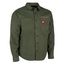 GRIDIRON Flannel Shirt, Green (M), M552E-M