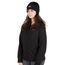 Rib-Knit Cuffed Beanie - Black