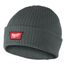 Rib-Knit Cuffed Beanie - Green