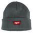 Rib-Knit Cuffed Beanie - Green