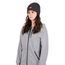 Rib-Knit Cuffed Beanie - Gray