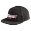 Flat Brim Snapback (Black)