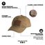 Waxed Canvas Adjustable Hat (Khaki)