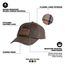Waxed Canvas Adjustable Hat (Brown)