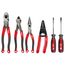 6 Piece Comfort Grip Cutting Pliers, Wire Stripper & Cushion Grip Screwdriver Set (Made in USA), MT550-6