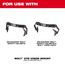 Gasketed Clear Eye Visor Replacement Lenses for BOLT Safety Helmet & BOLT Hard Hat Mount (Pack of 10)
