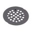 Wrought Iron 4-1/4" Snap-in Shower Strainer, 101663WR